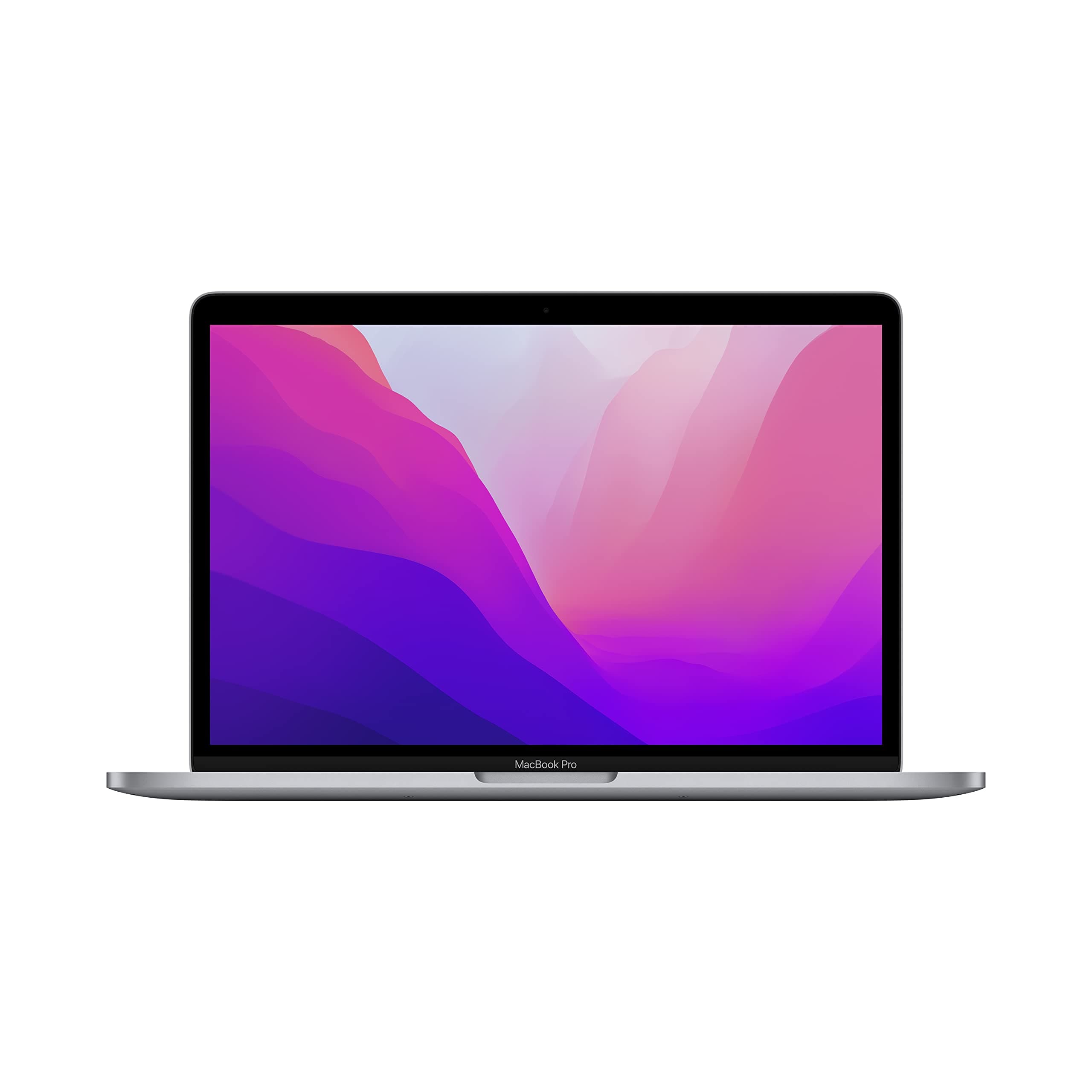 2022 Apple MacBook Pro Laptop with M2 chip: 13-inch Retina Display, 8GB RAM, 256GB SSD Storage, Touch Bar, Backlit Keyboard, FaceTime HD Camera. Works with iPhone and iPad; Space Gray