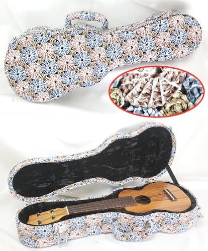 SHOP ORIGINAL HC-SU1 Soprano Ukulele hard case (Flower)