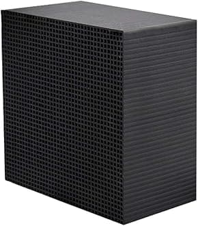 Leikance Fish Tank Activated Carbon Filter,Cube Honeycomb Filter Fast Water Purification for Tank Aquarium