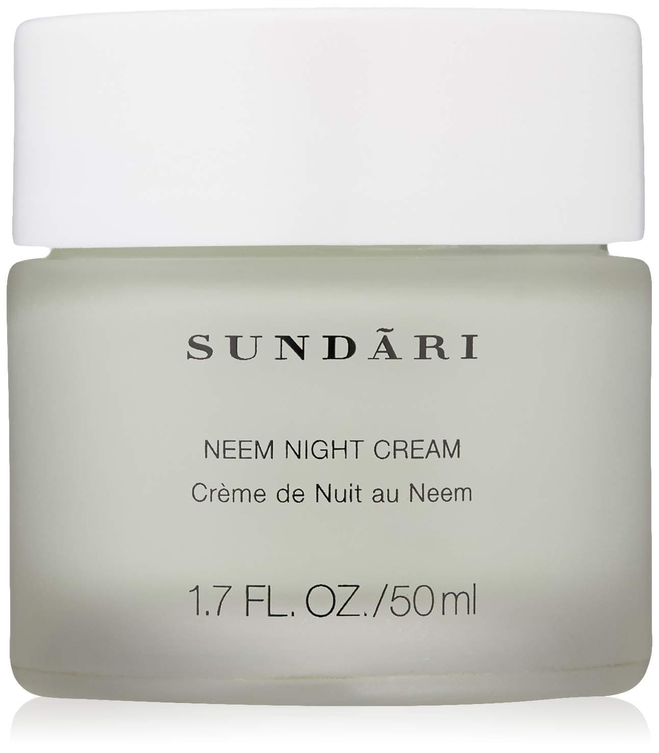 SUNDARI Neem Night Cream - 1.7 Fl Oz, Night time Moisturizer with Botanical Extracts, Wrinkle Repair & Hydration, Nourishes and Soothes Skin, Restores Natural Radiance, All Skin Types