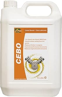 HYDRA CEBO CETANE BOOSTER 2-EHN (Ethylhexyl Nitrate) + Lubricant Diesel Treatment 5L Treats up to 5000L