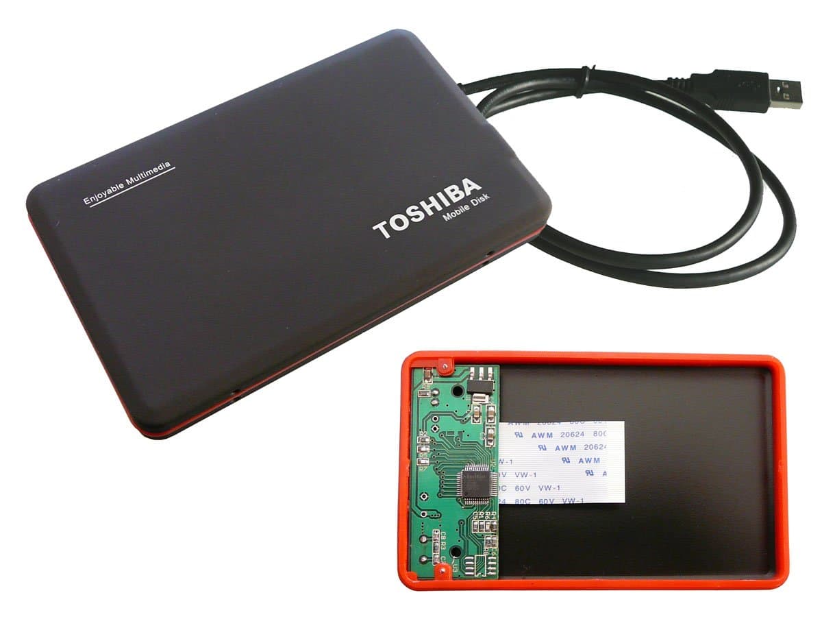 Matte Black Aluminum External Case for ZIF 1.8" 40 Wire Toshiba, Samsung, HITACHI- with ZIF Tablecloth