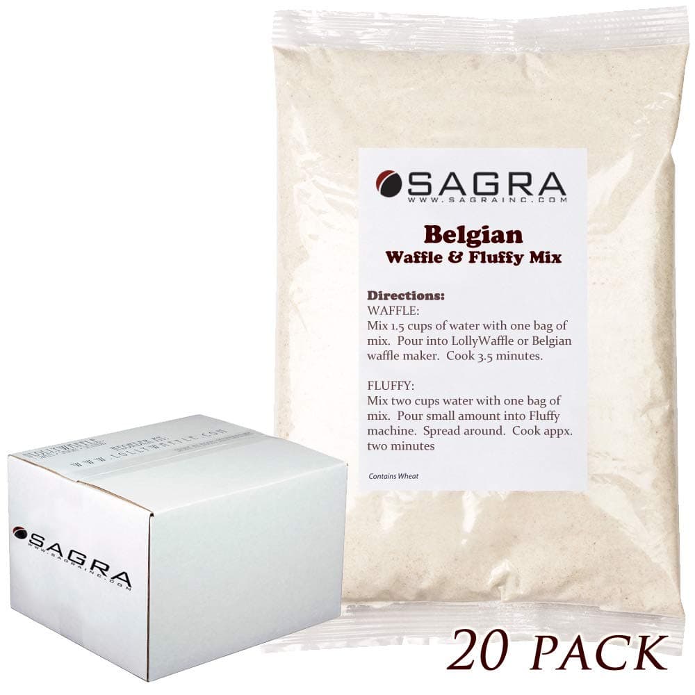 LollyWaffle Belgian Waffle Mix, 1 Lb.