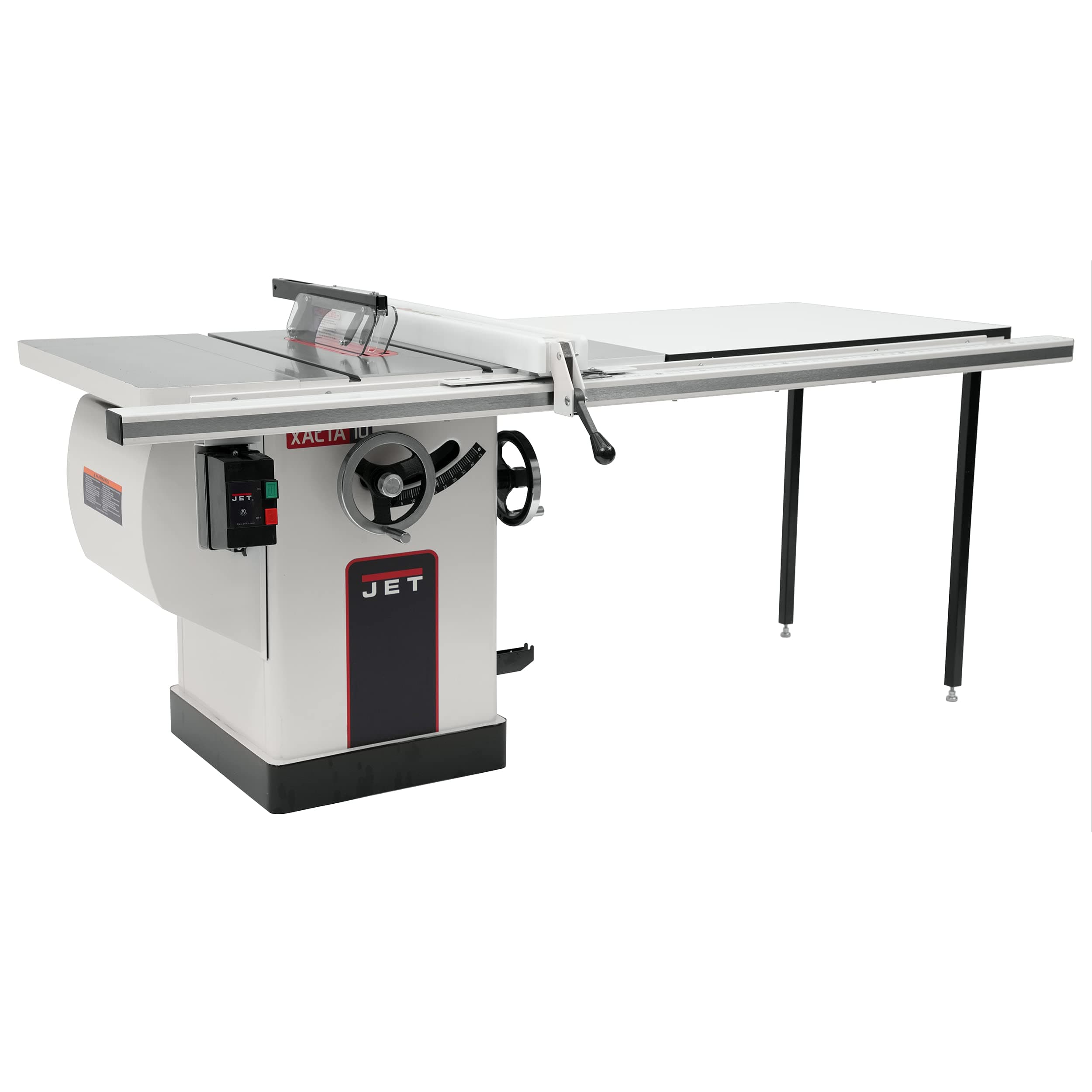 10-Inch Deluxe XACTA Table Saw, 50-Inch Rip, 3 HP, 230V 1Ph (JTAS-10XL50-1DX)