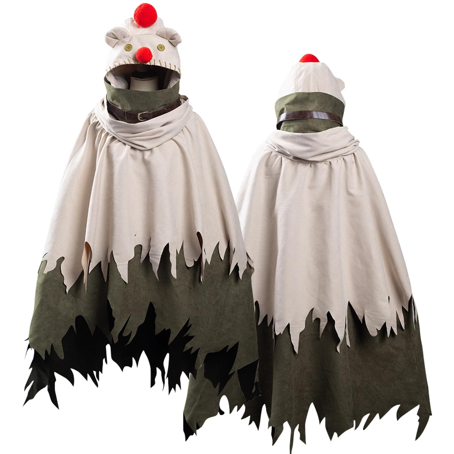 Yuffie Kisaragi Cosplay Costume FF7 Yuffie Cloak Cape Womens Halloween Outfit