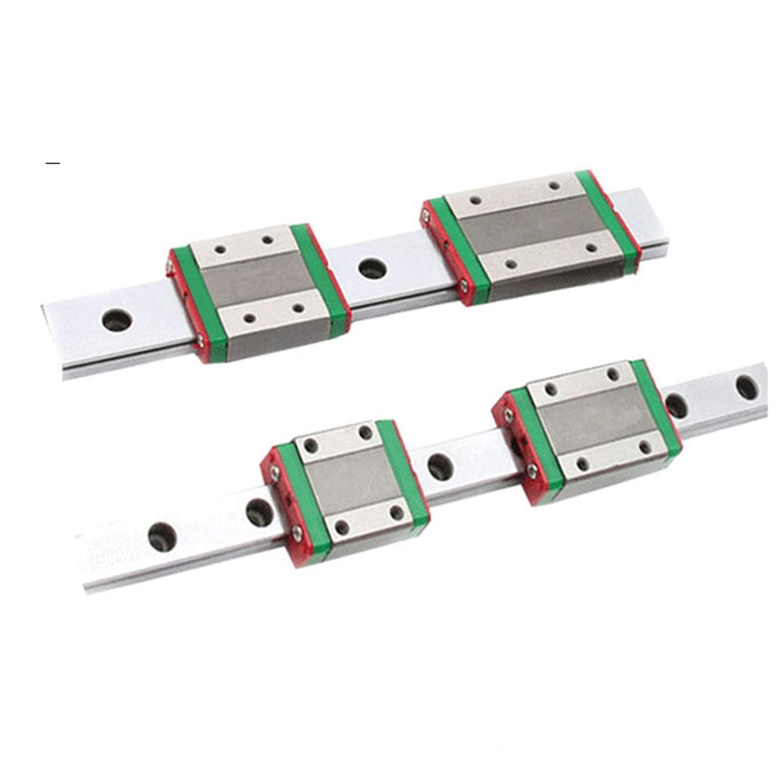 XTYPE CNC MGN 1,2,3 9mm Linear Guide Mgn9l = 550mm Linear Guide + MGN9C or MGN9H for CNC XYZ Axis Stainless Steel (Color : MGN9H, Size : 3PCS)