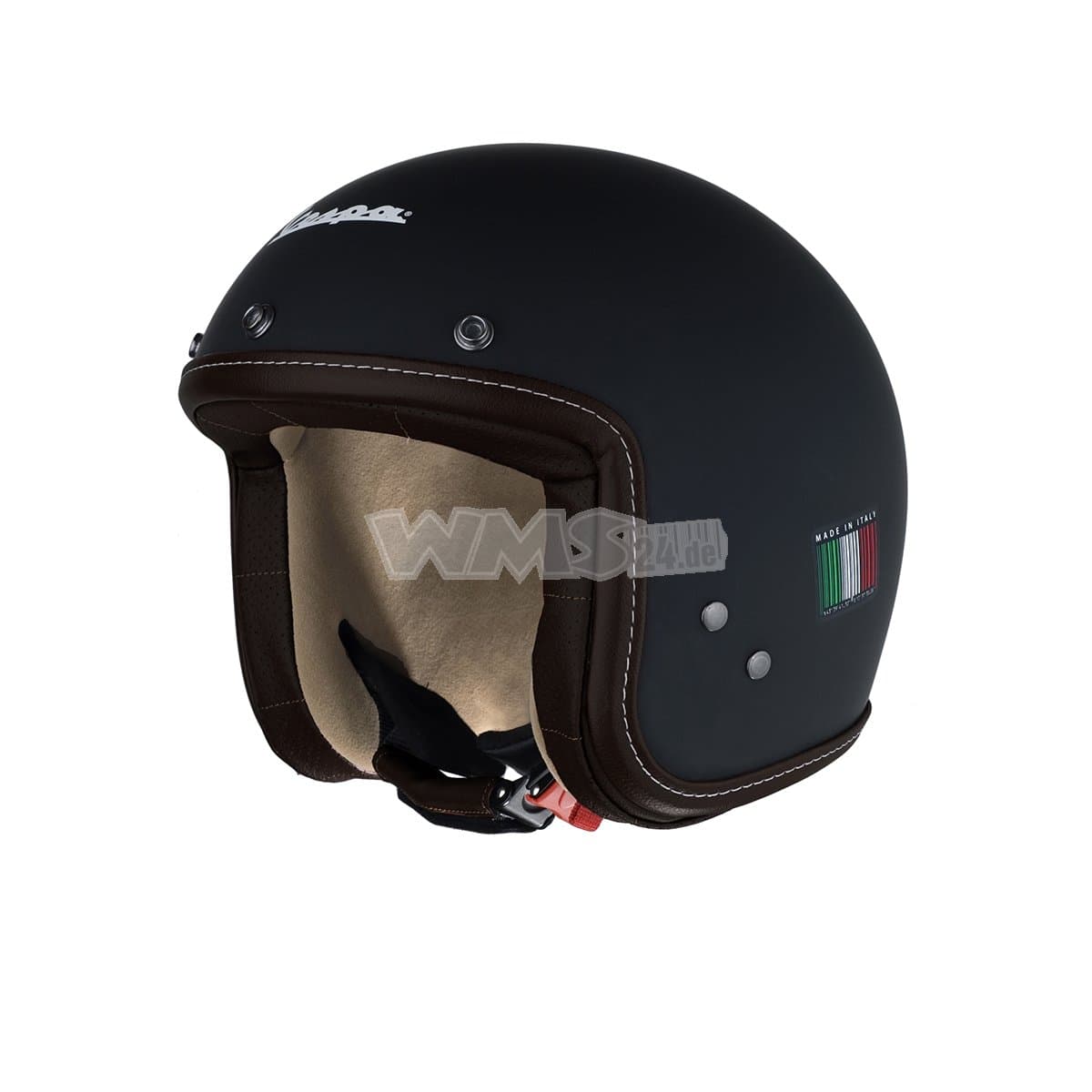 605470M01N Jethelm Vespa P-Xential, schwarz matt (verschiedene Größen) XS