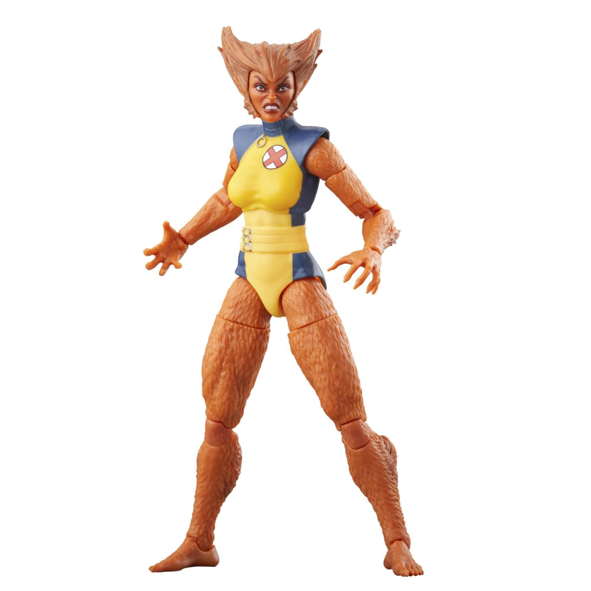 Legends Series Wolfsbane, Comics Collectible 6-Inch Action Figure with Build-A-Figure Part