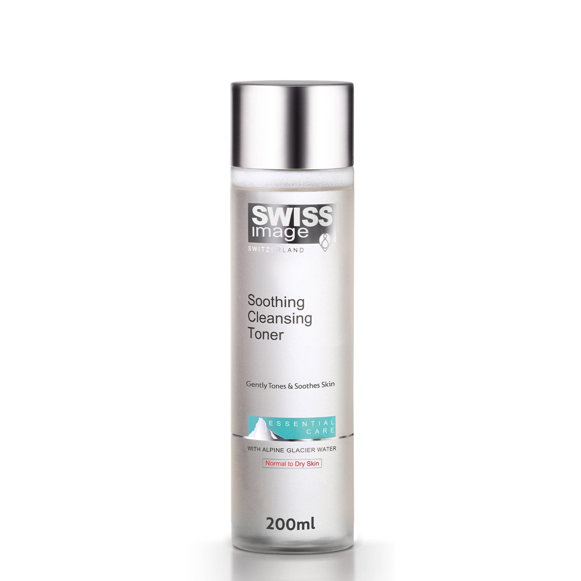 Swiss Image Soothing Cleansing Toner 200 ml| For Normal to Dry Skin, Hydrating & Refreshing Formula, Removes Impurities, Balances pH, Gentle Daily Face Toner| Swiss Made| For Men & Women