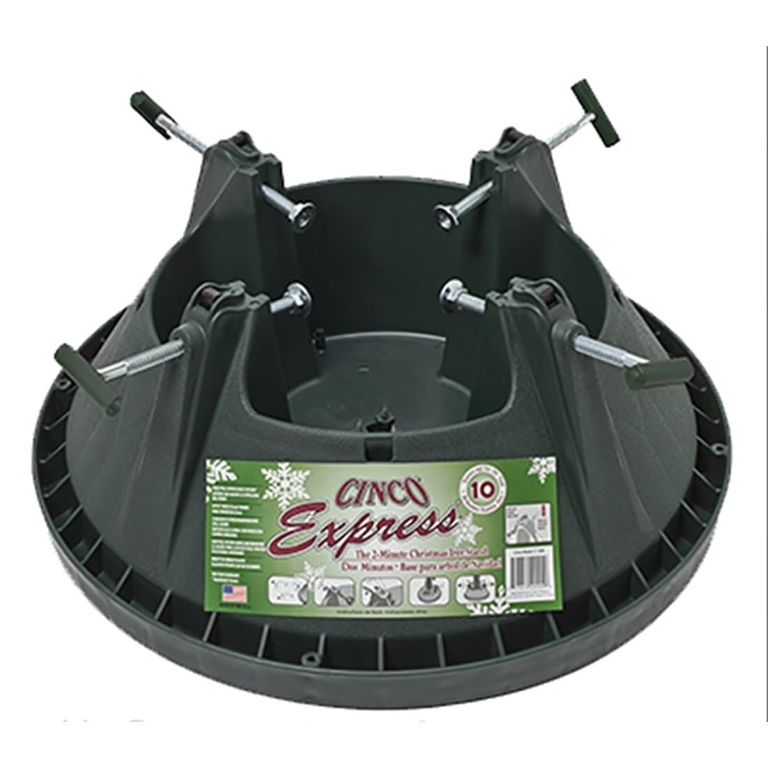 Cinco Express 10 - Christmas Tree Stand - Up to 10ft Trees