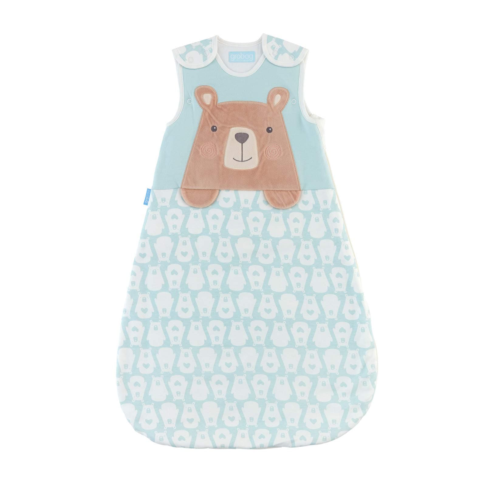 Grobag 1.0 Tog Bennie The Bear Sleeping Bags, 6 - 18 Months
