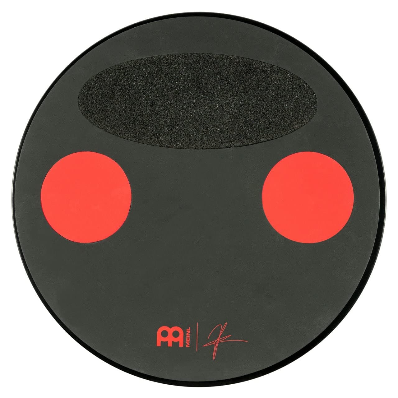 12" Split Tone Practice Pad, Anika Nilles Signature for Drum Training and Workouts—Three Different Surfaces for Feel and Volume, TWO-YEAR WARRANTY