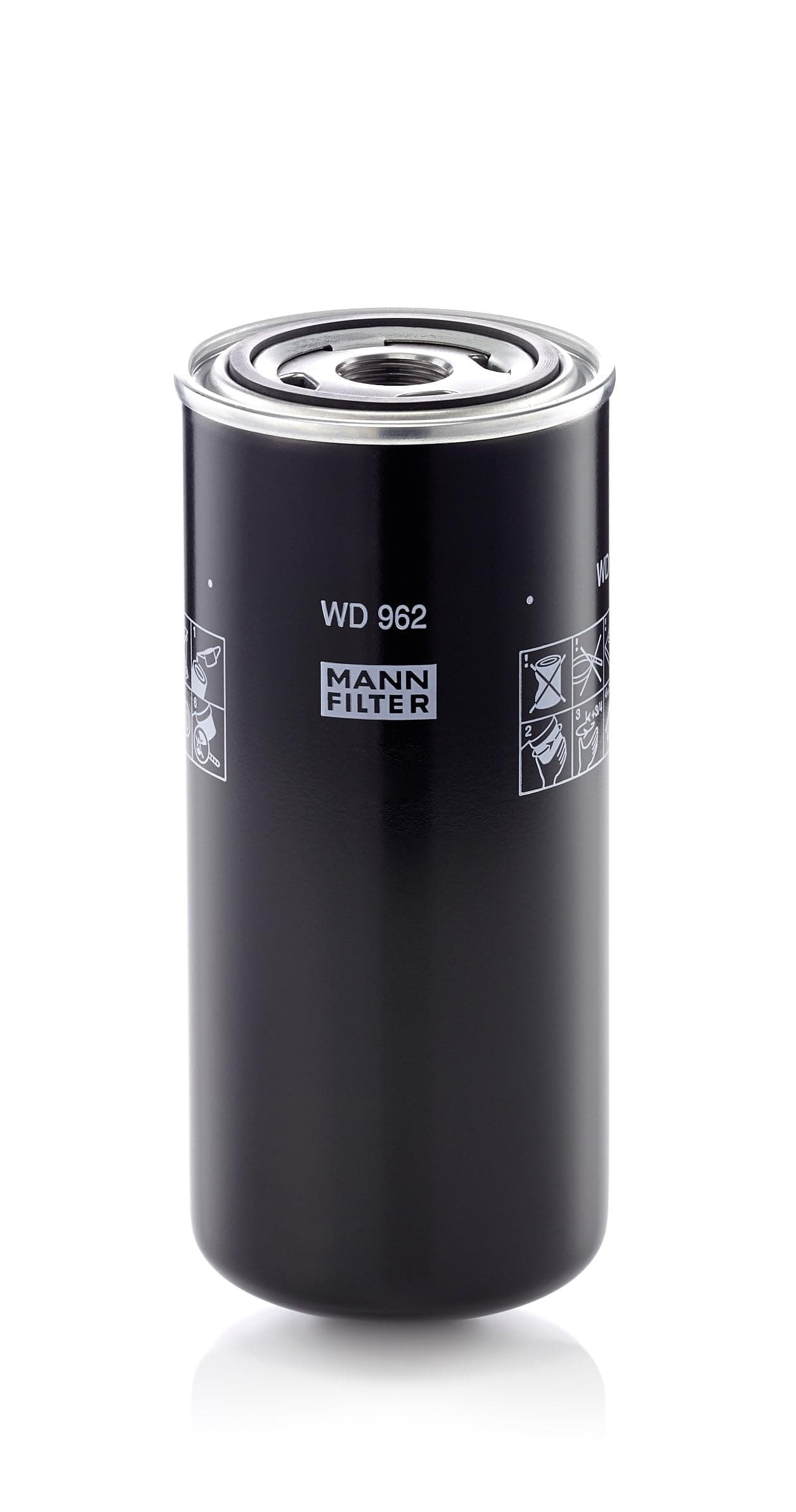 MANN-FILTER WD 962 Transmission oil filter Hydraulic Transmission Filter - for Off-Highway Applications