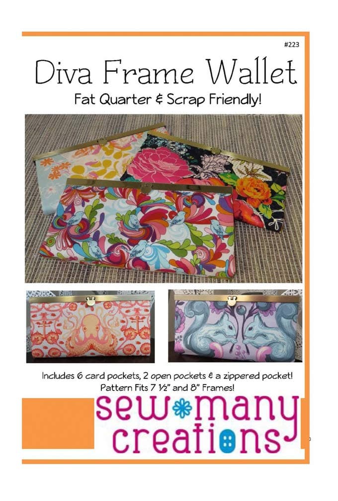 Diva Frame Wallet Pattern