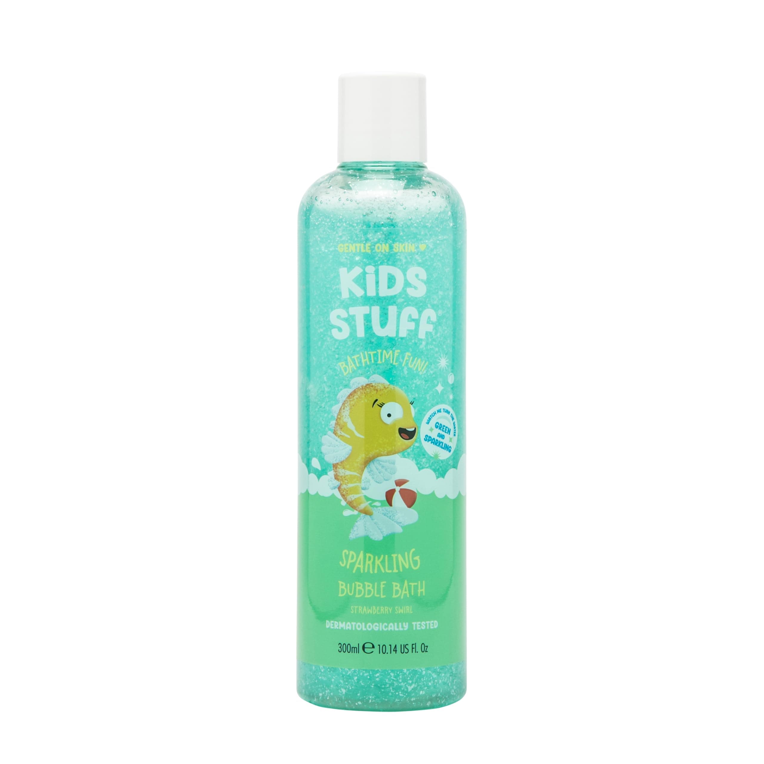 Kids Stuff Crazy Soap Magical Sparkling Bubble Bath | Kids Bubble Bath | Dermatologically Tested | Mild & Gentle | Vegan | Cruelty Free | 300ml