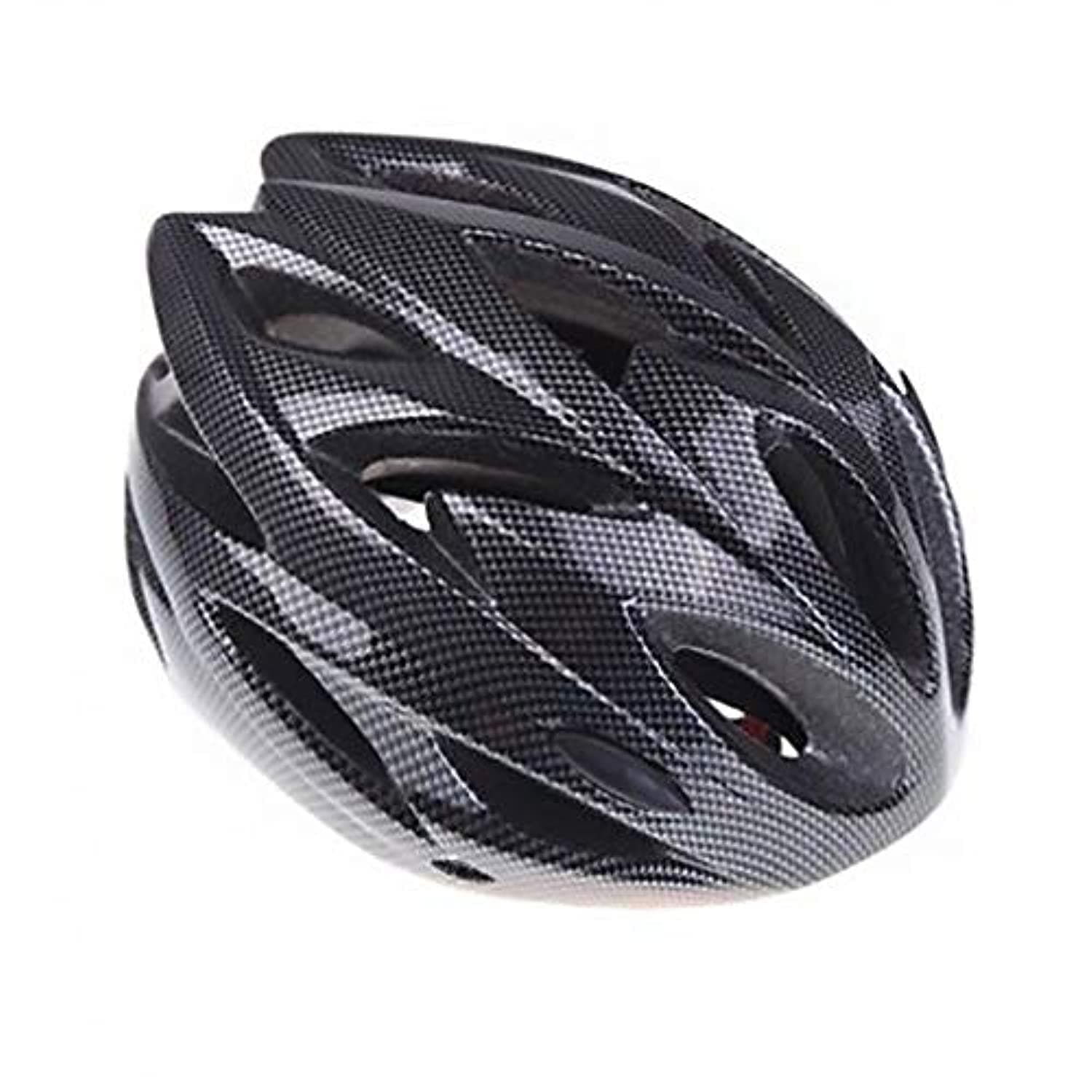 [H11138][Black]Ultralight Integrally-molded Sports Cycling Helmet with Visor Mountain Bike