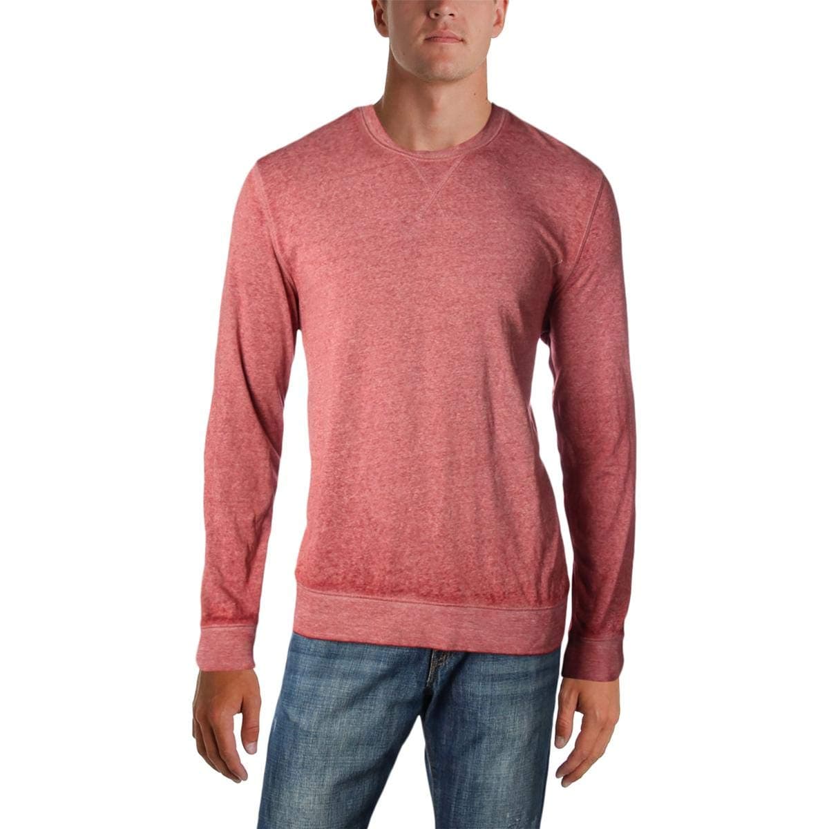 Threads 4 Thought Men's Burnout Crew Neck Sweatshirt