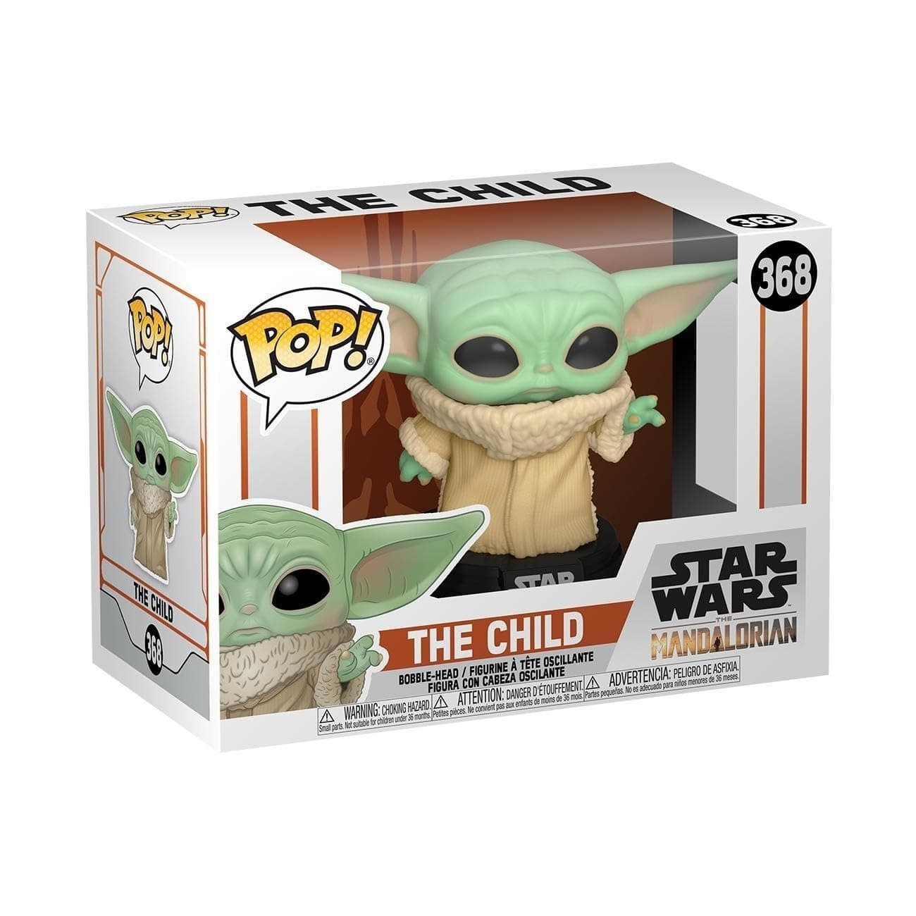 Pop! Star Wars: The Mandalorian - The Child - Collectible Vinyl Figure - Gift Idea - Official Merchandise - for Kids & Adults - TV Fans - Model Figure for Collectors