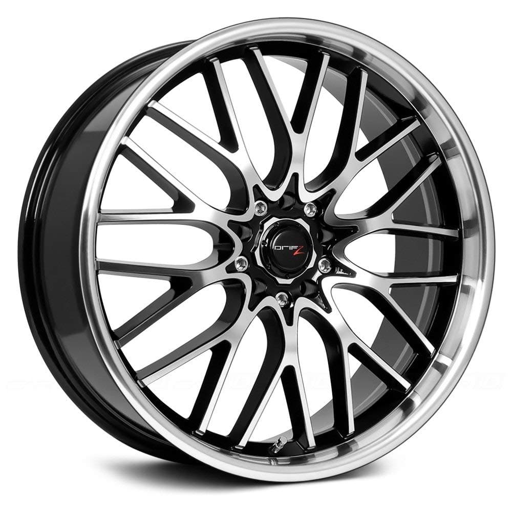 Drifz 302MB VORTEX Wheel with Machined Finish (20x8"/5x4.72", 40mm Offset)