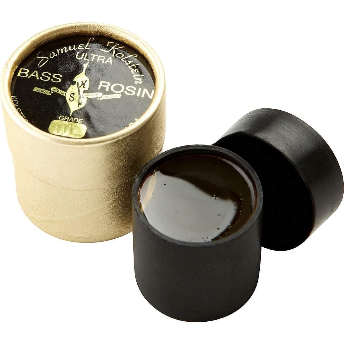 Kolstein Ultra Formulation Supreme Bass Rosin All-Weather KR-013 Low Powdering and Smooth, Easy Bowing Rosins, Resin