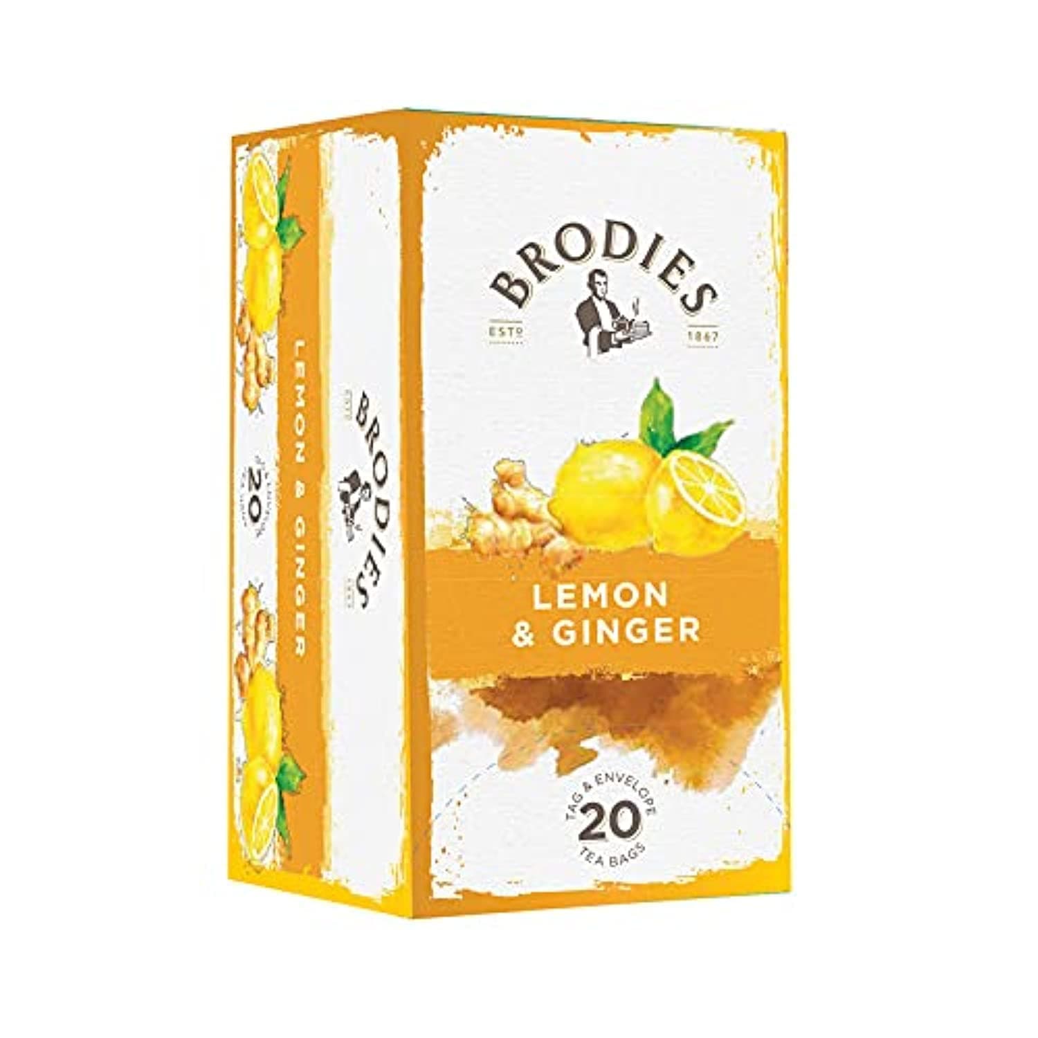 BRODIES Infusion Lemon and Ginger x 20 Bags