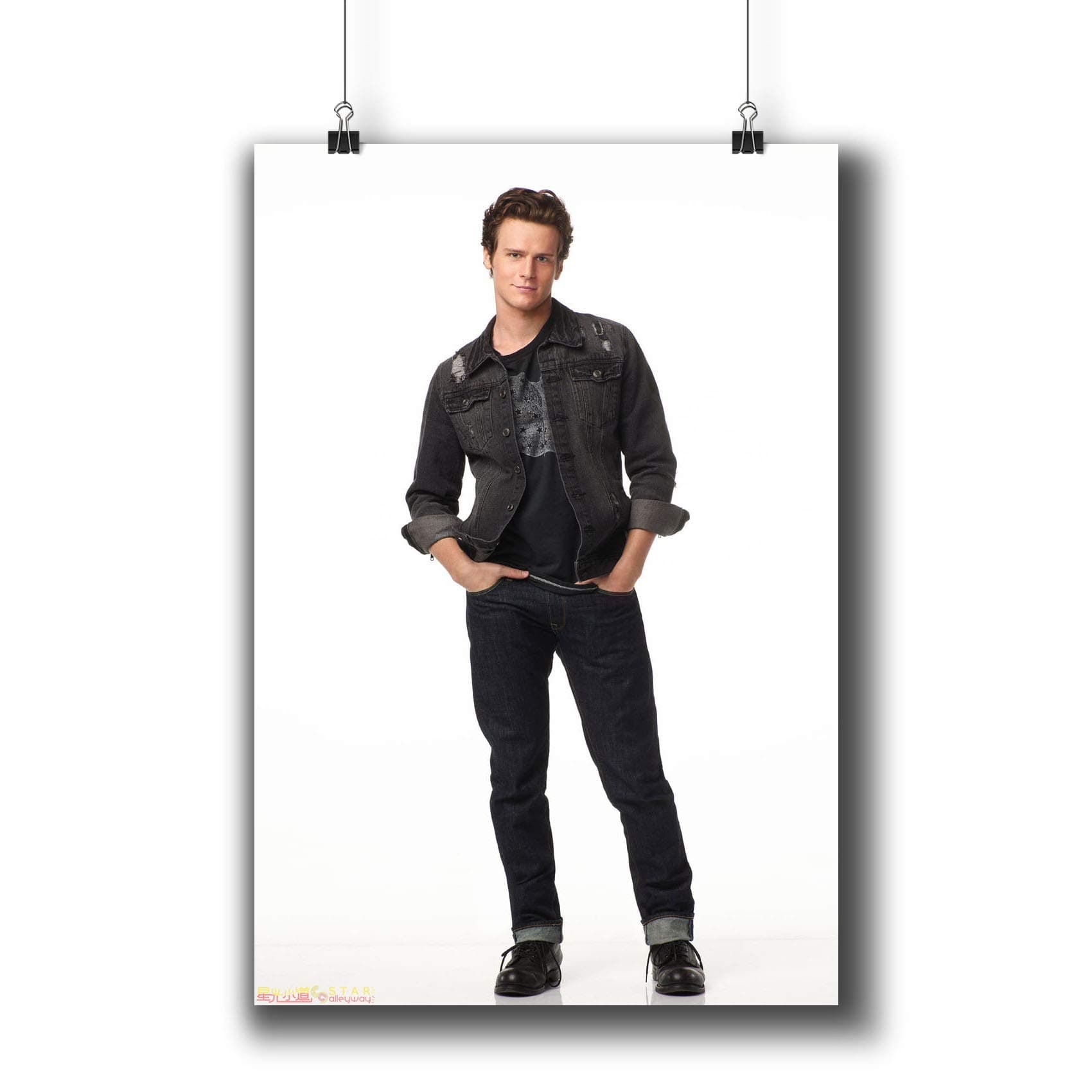 Glee TV Series Poster Small Prints 079-091 Jesse St. James Jonathan Groff,Wall Art Decor for Dorm Bedroom Living Room (A4|8x12inch|21x29cm)