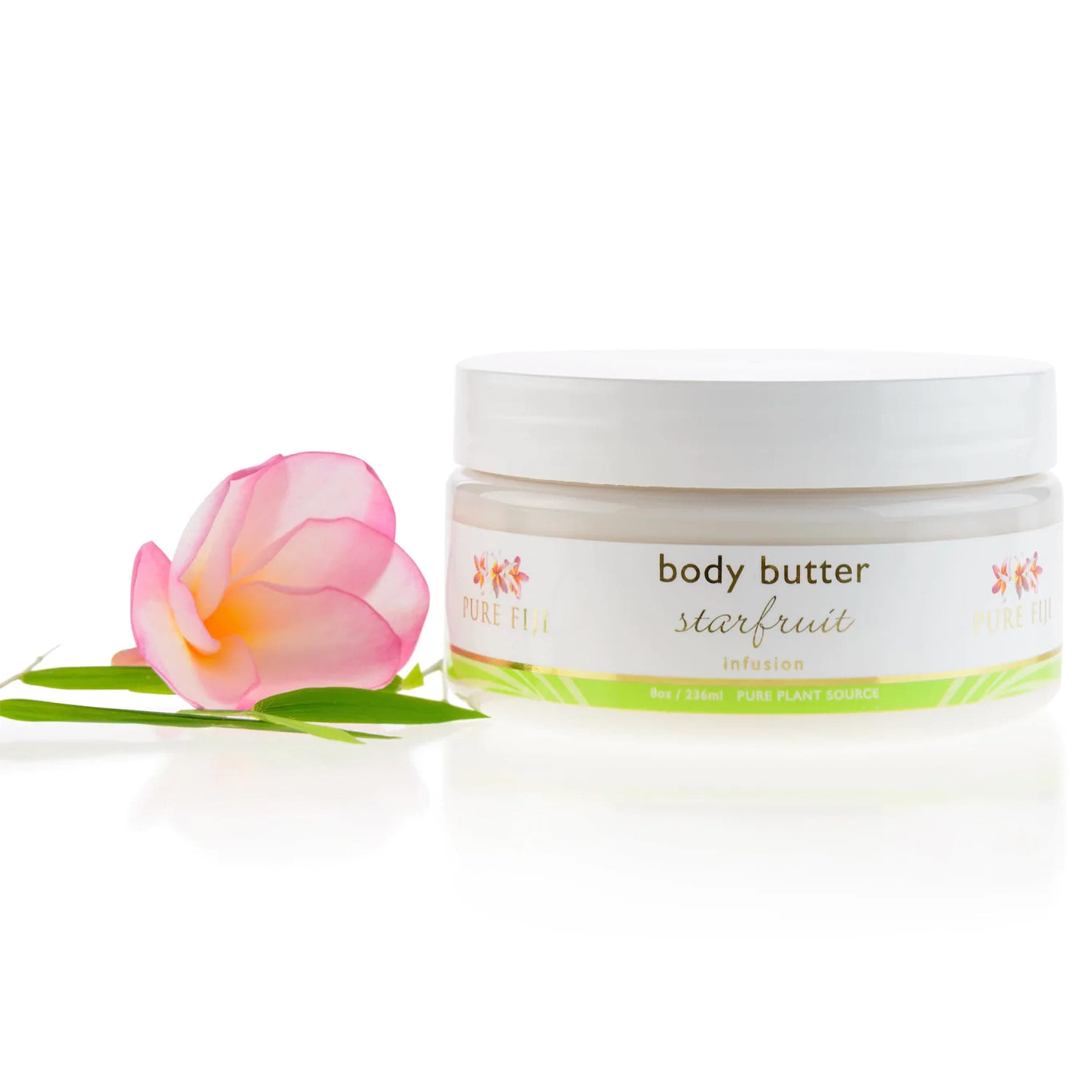 Body Butter - Moisturizer Body Cream - Face Cream and Body Lotion for Dry Skin with Natural Oils & Vitamin E , Starfruit, 8oz