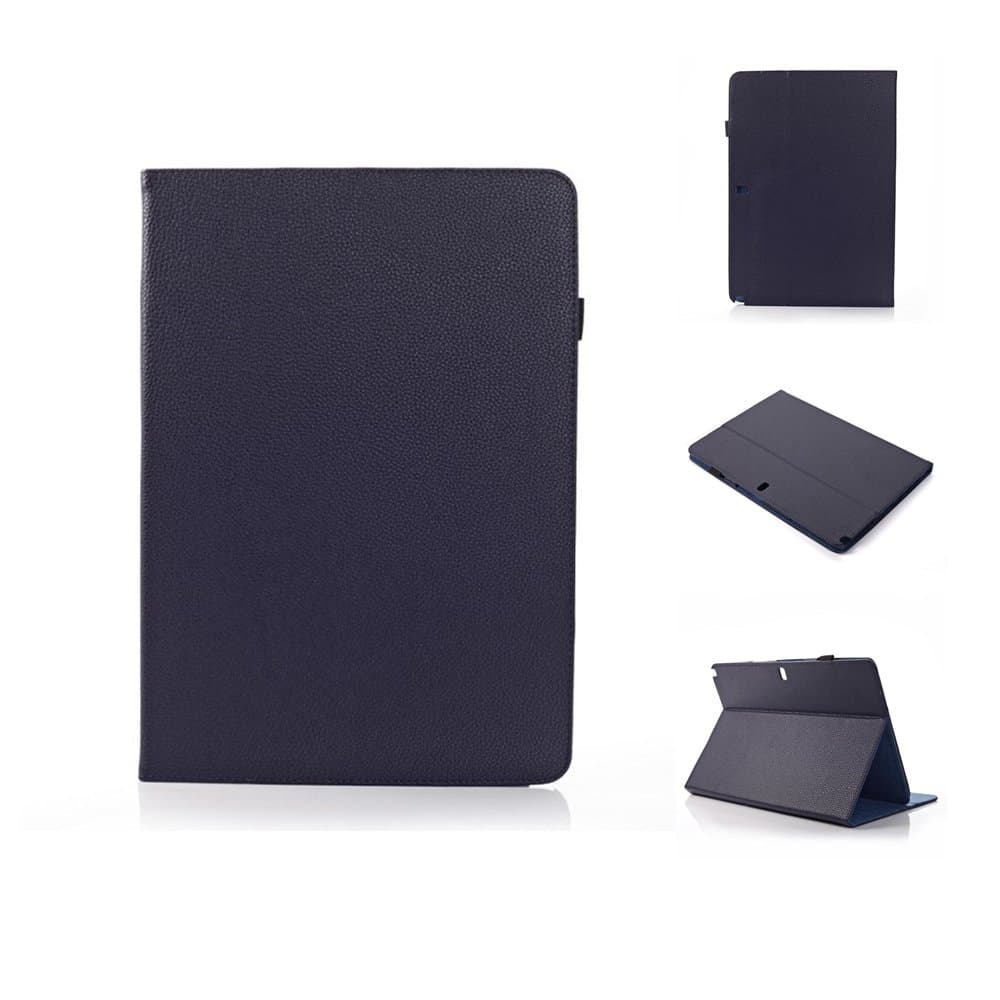 Annzon Litchi Leather Case Stand For Samsung Galaxy Note 10.1 2014 Edition Case - Slim Fit Hard Folio Cover for Samsung Galaxy Note 10.1 inch (2014 Edition) Tablet SM-P600 / P601-Stand Leather Folio Cover for Samsung Galaxy TabPRO 10.1 inch Tablet SM-T520 / T525 (2014 Edition) (10.1(SM-T520/525.SM-P600/601/605), Purple)