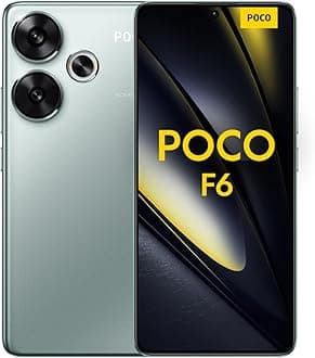 POCO F6 5G Mobile, Green (8GB Ram+256GB) | Snapdragon 8s Gen 3| 6.67" AMOLED 120Hz display | Triple Camera with OIS 50+8MP, 20MP Front camera