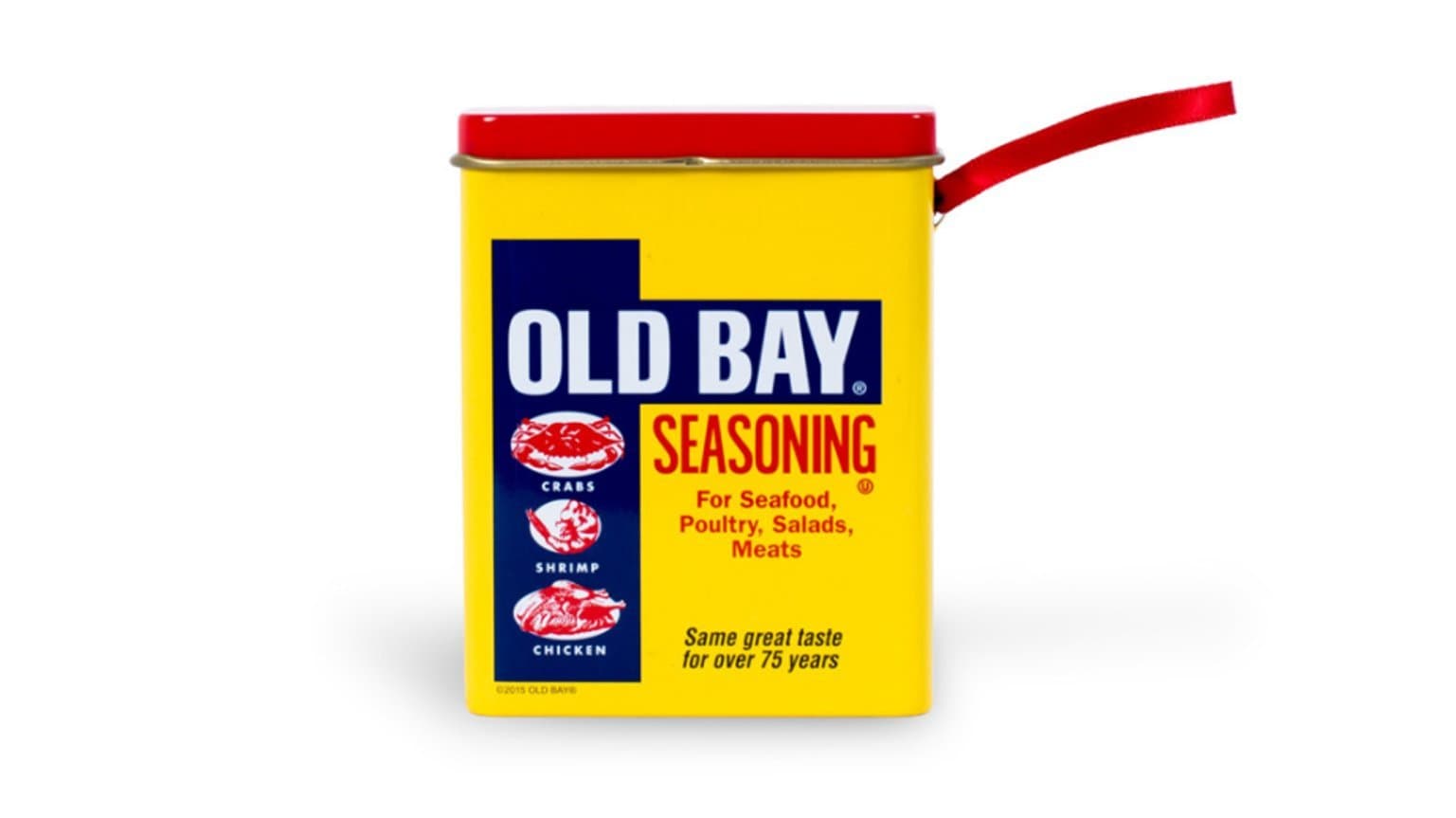 Old Bay Maryland Tin Ornament - Ready to Hang! (1)