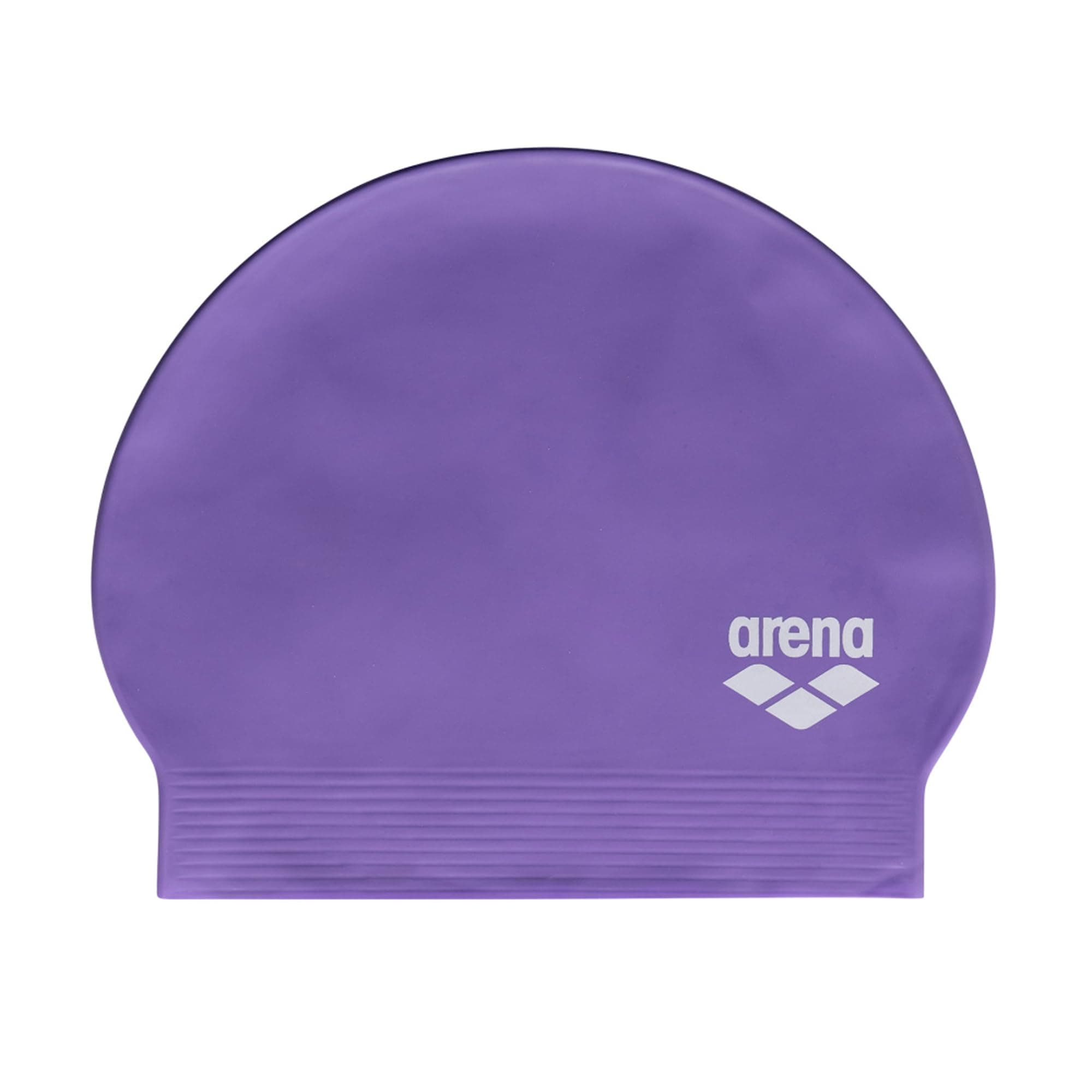 Unisex Adult Ultra Soft Printed Latex Swim Cap for Fitness Swimming, Reinforced Edge, Fits Long Hair, One Size