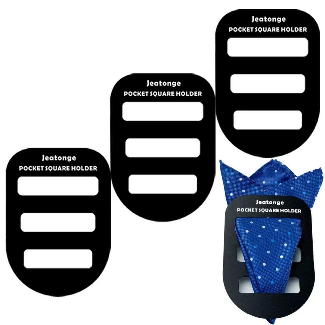 Pocket Square Holder Keeper Organizer Pocket Squares for Men Prefolded