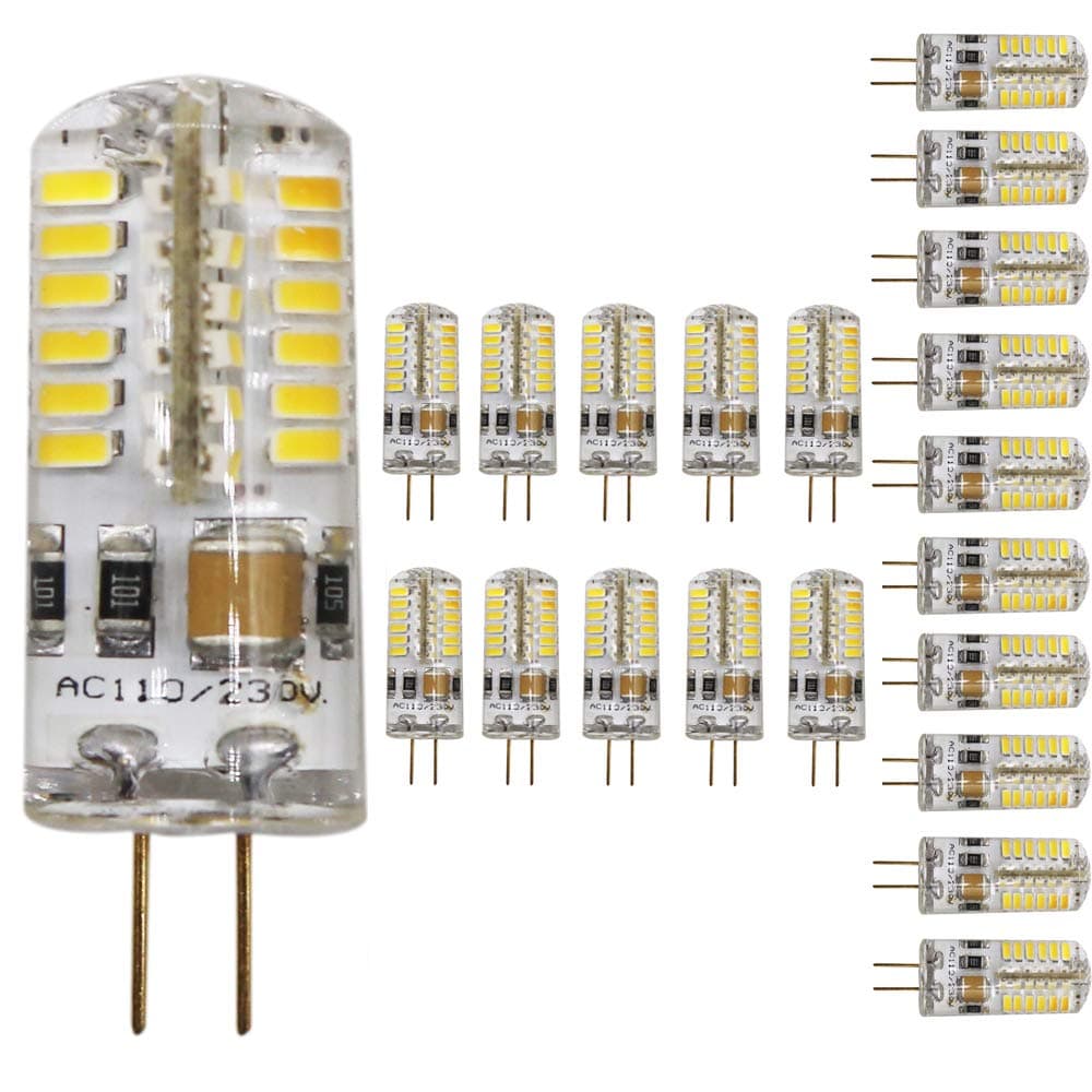 Mengjay G4 Led 3 W G4 LED Bulb 250 Lumens – Warm White 3000K AC 220 – 240 V LED Bulbs 360 Degree 20 Pack [Energy Class A+]