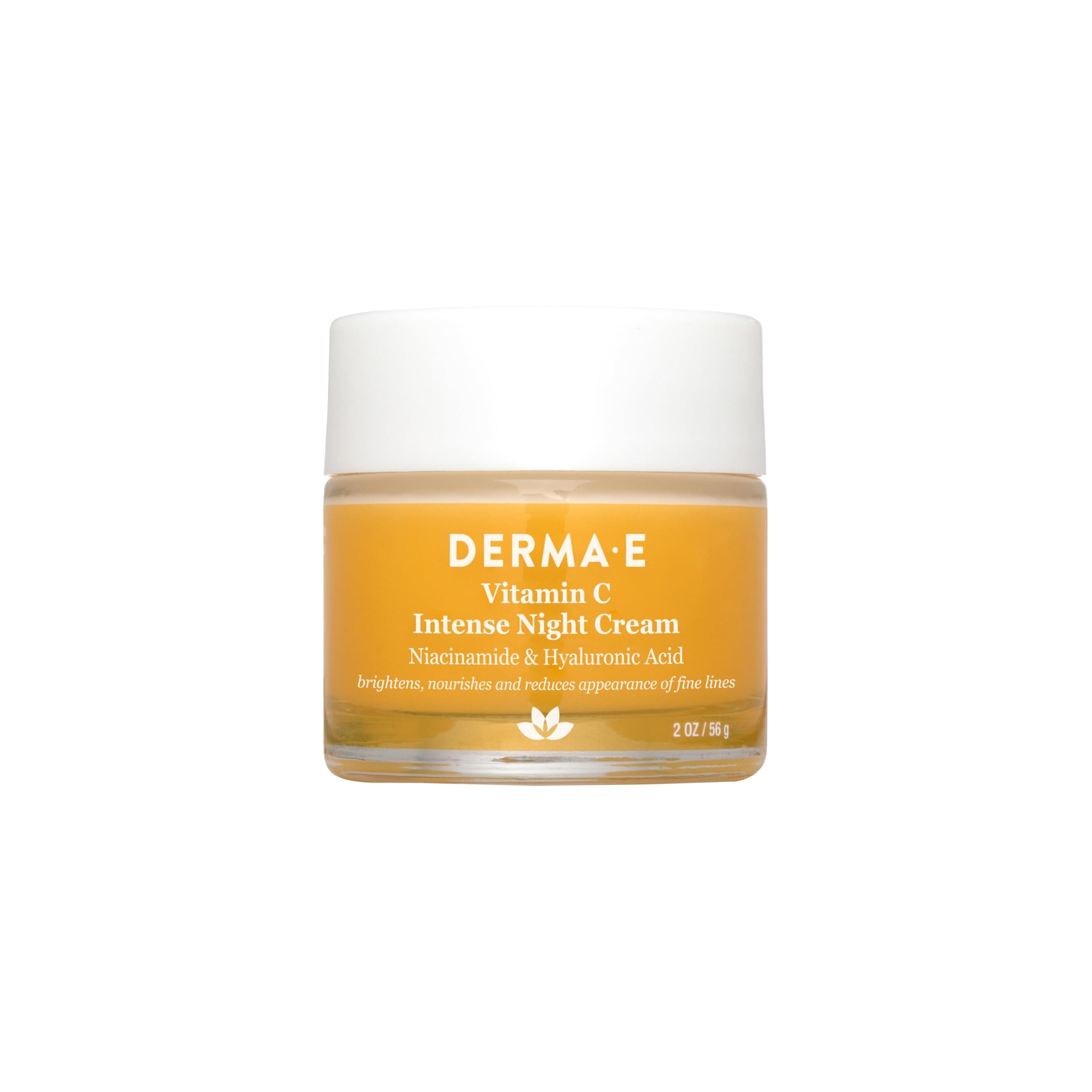 Derma E Vitamin C Intense Night Cream – Brightening And Hydrating Facial Skin Renewing Cream – Anti-Aging Overnight Facial Moisturizer 2 Oz