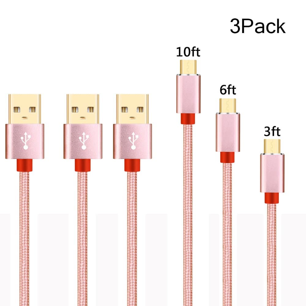 SHULIANCABLE Micro USB Cable High Speed Android Charger Cable