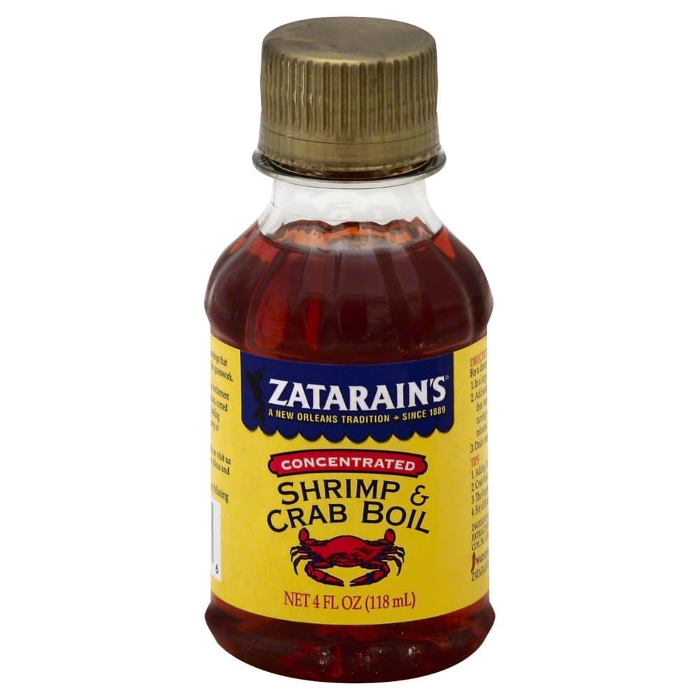 Zatarain's Concentrated Shrimp & Crab Boil, 4 fl oz (Pack of 6)