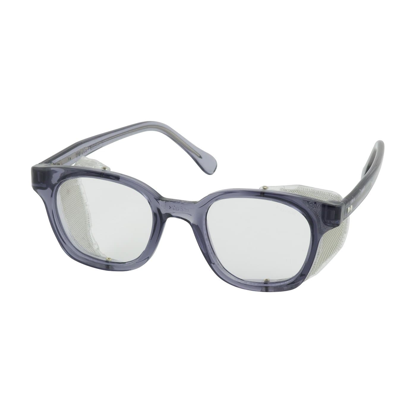 249-5907-400 5900 Traditional Eyewear with Smoke Propionate Full Frame and Clear Anti-Scratch/Fog Lens
