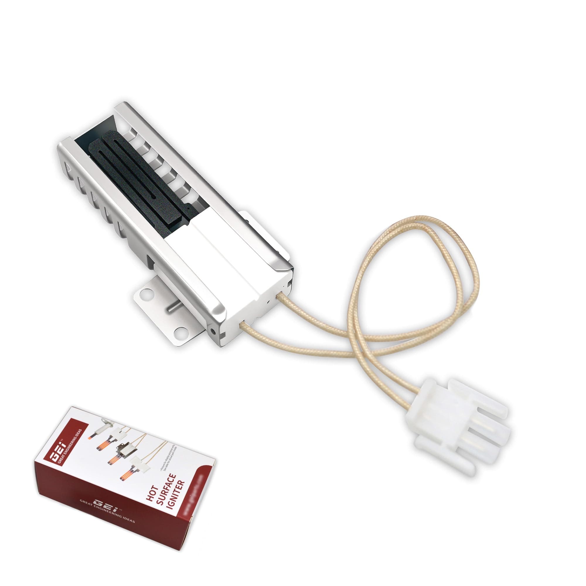 WB13K21 Oven Igniter for Gas Stove, Replacement Parts for Range, Replace 5303935066, WB13K0021, WB13T10045, WB13K10026, IG9998, 501A, PS231280, AP2020569 Ignitors