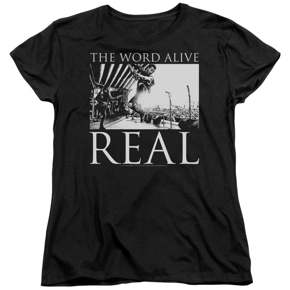 The Word Alive - Real Live Shot - Women's Cap Sleeve T-Shirt - 2XL