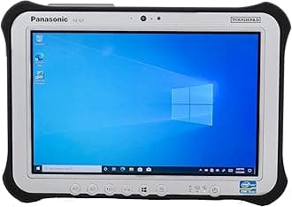 Panasonic Toughpad FZ-G1 MK1, Intel i5-3437U, 10.1 WUXGA Multi Touch Digitizer, 8GB, 256GB SSD, LAN, 4G LTE, Insertable Smart Card Reader, Long Life Battery, Win 10 Pro (Renewed)