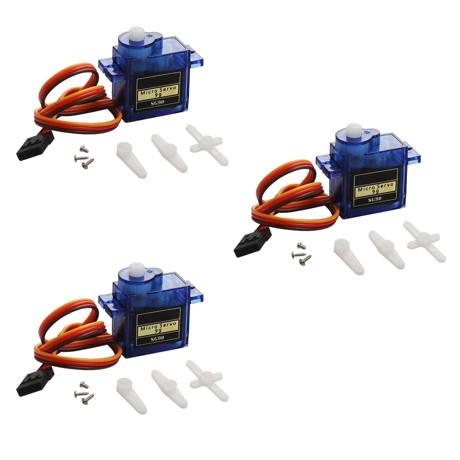 3pcs 360 degree fixed wings, servo motor, rc servo, geared motor, for ALL kind RC Toys