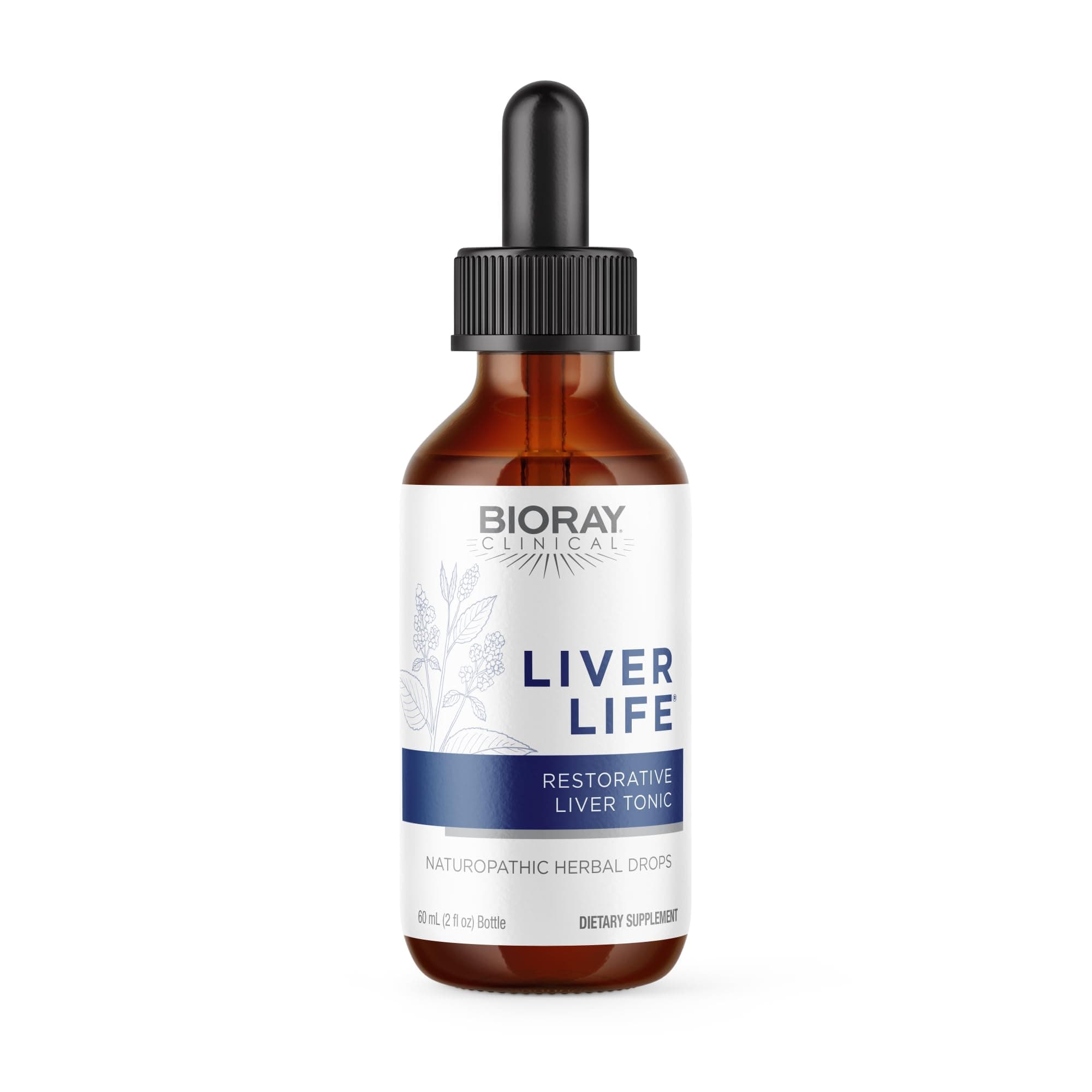 BiorayLiver Detoxifier Herbal Supplement | Liver Life May Increase Metabolism and Energy Levels, Improves Detox and Nutrient Absorption, Promotes Balanced Hormones and. 2 fl oz (59 ml)