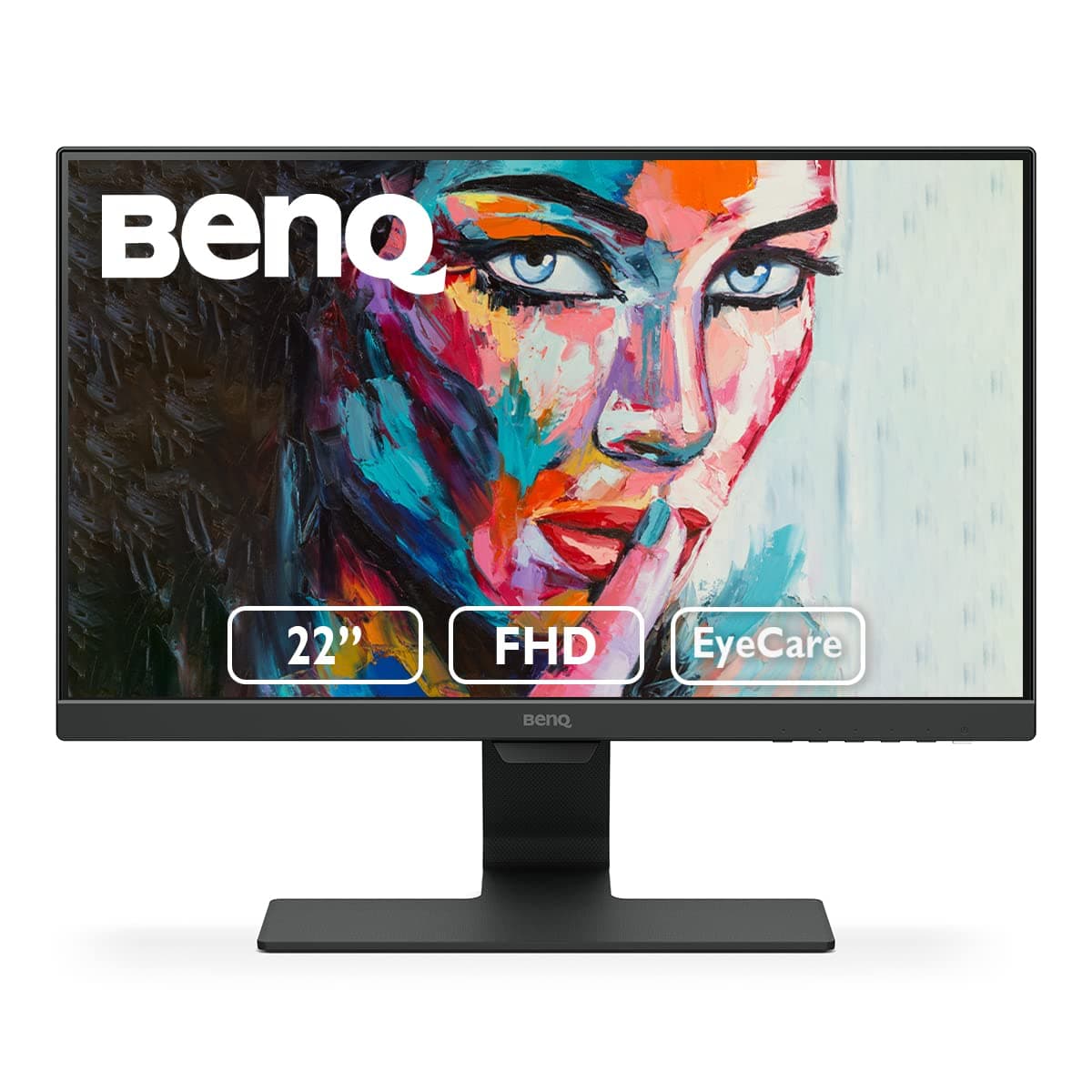 Benq GW2265HM 21.5" HD VA Brightness Black Display for PC LED Display - Monitor (54.6 cm (21.5"), 250 cd/m2, 1920 x 1080 Pixels, 6ms, LED, HD)