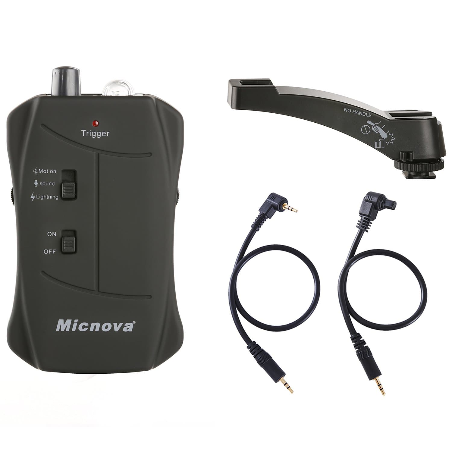 Micnova MQ-VTC Lightning Trigger & Motion & Sound Sensor/Security/Wildlife Shutter Trigger for Canon Rebel T1, T2, T3, T3i, T4i, 60D, ElanⅡe, 1DX, D30, D2000 Camera