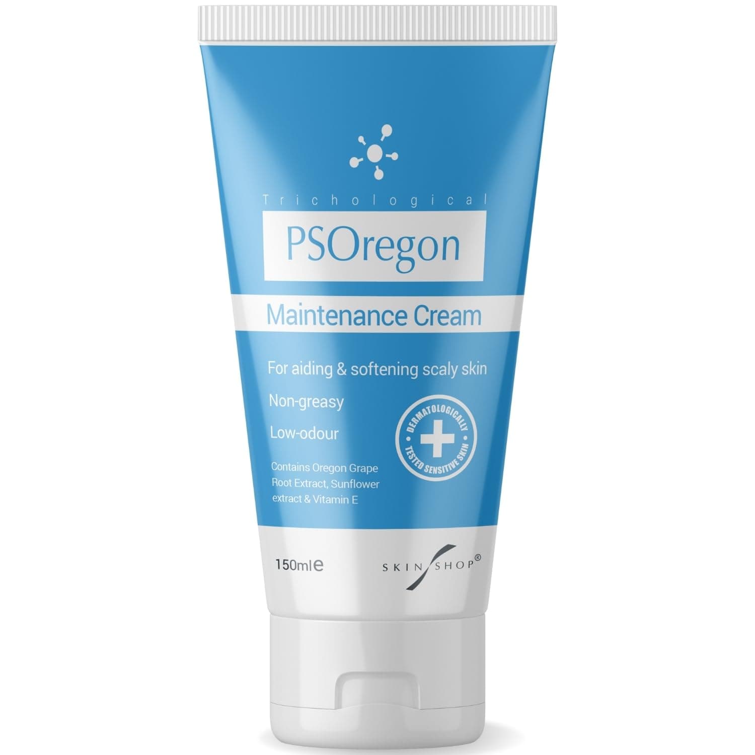 – PSOregon Maintenance Cream for Sensitive & Scaly Skin – Non-Greasy Daily Moisturiser with Oregon Grape Root, Helps Soften & Soothe Redness, Fast-Absorbing, Paraben & SLS Free, 150ml
