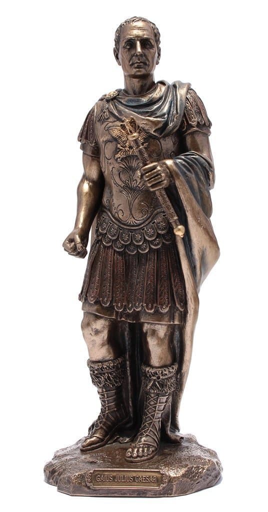 Veronese Designs Julius Caesar Sculpture - Roman Emperor 10.25"