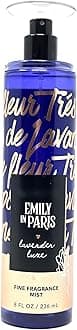 Bath and Body Fine Fragrance Mist Emil Paris (8 Fl Oz / 236 ml, Lavender Luxe)
