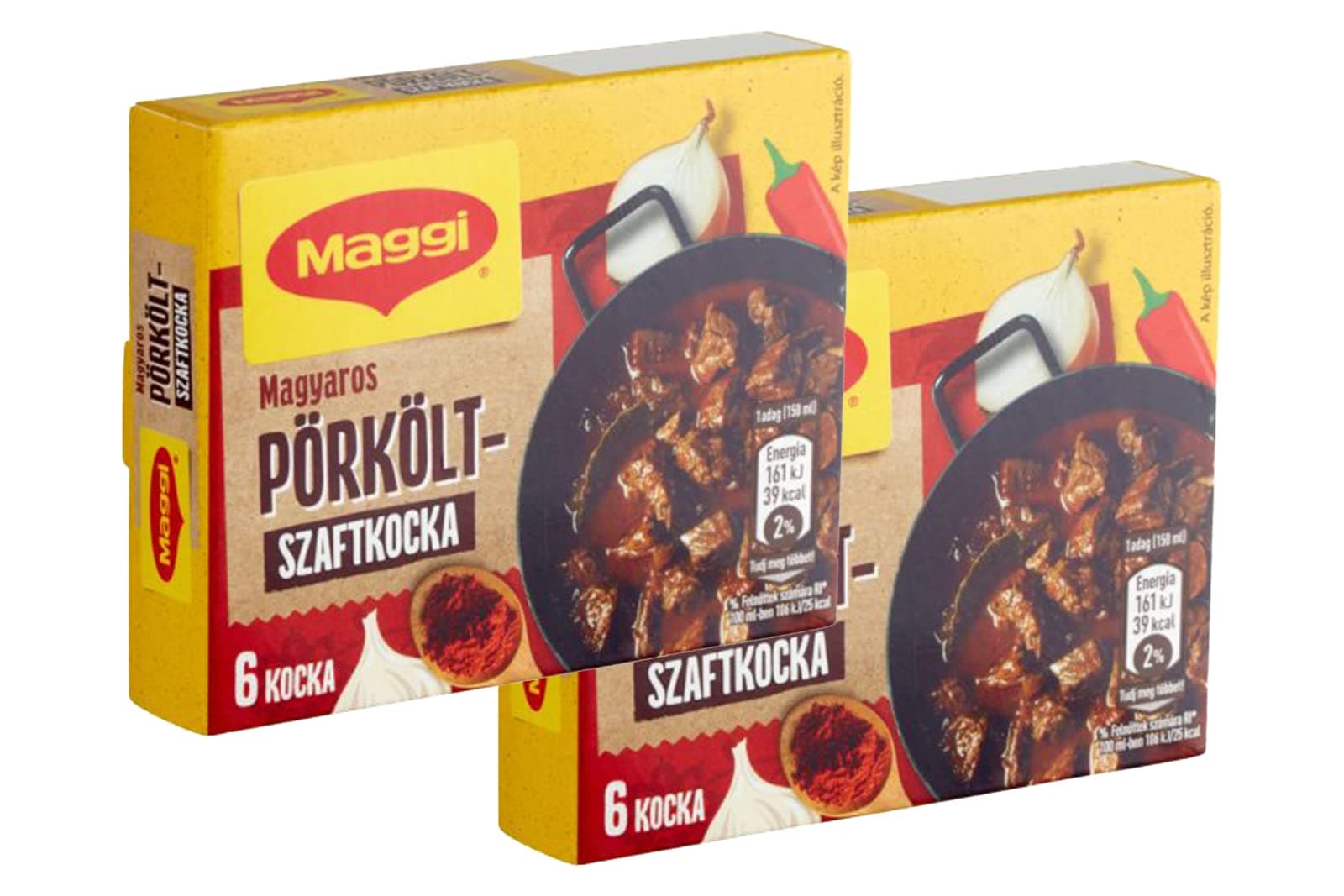 MAGGIHungarian Stew (Pörkölt) Bouillon Stock Cube 60 g (Pack of 2)