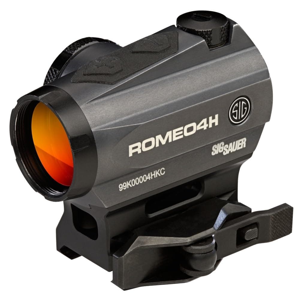 SIG SAUER Romeo-RS PRO Reinforced Steel 8 Brightness Modes Pistol Dot Sight with Aspherical Glass Lens | Compatible with Optic Ready P320, P226 & P229 - Red Dot/Green Dot Options