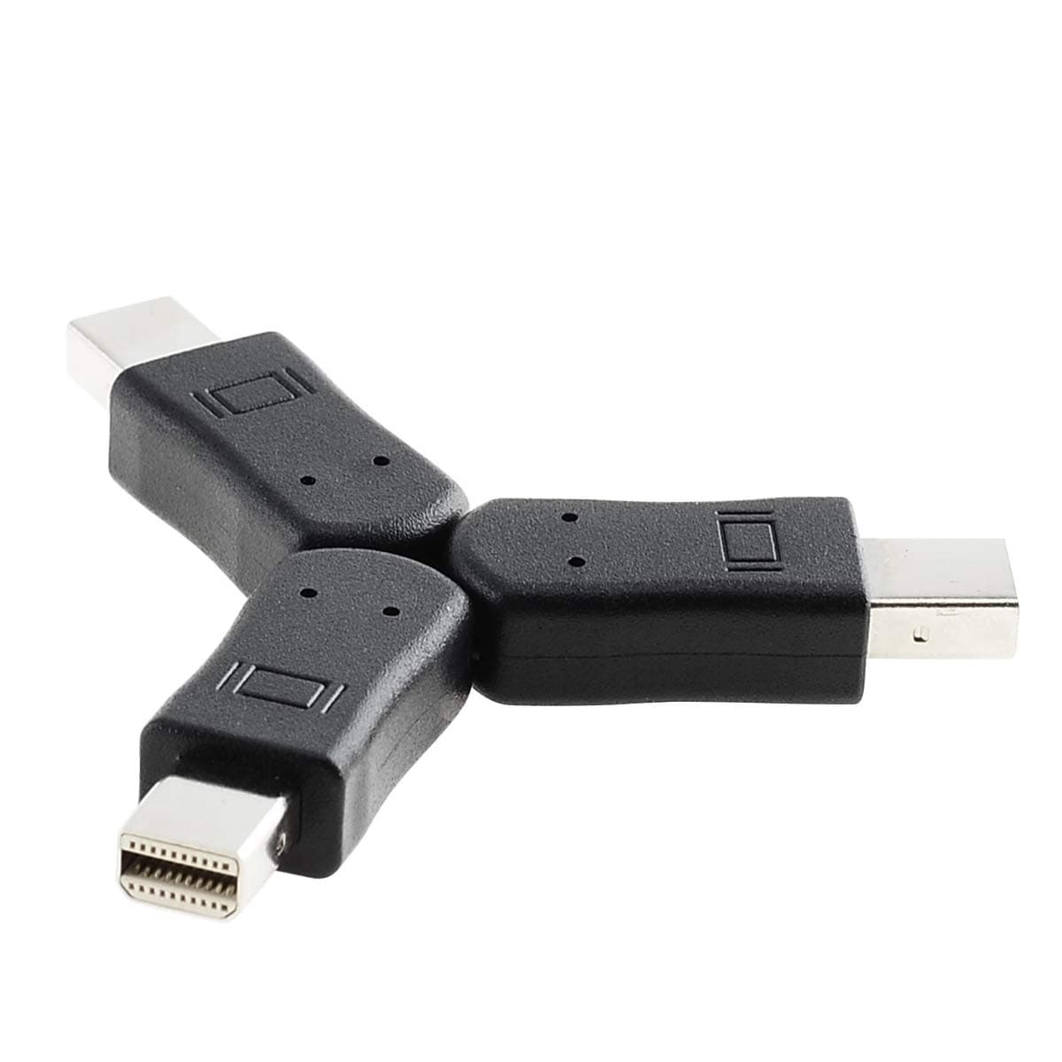 MINI DP Emulator XeYOU DisplayPort Display Emulator EDID Emulator Plug 4K ( fit Headless 3840x216017hz)-3Pack